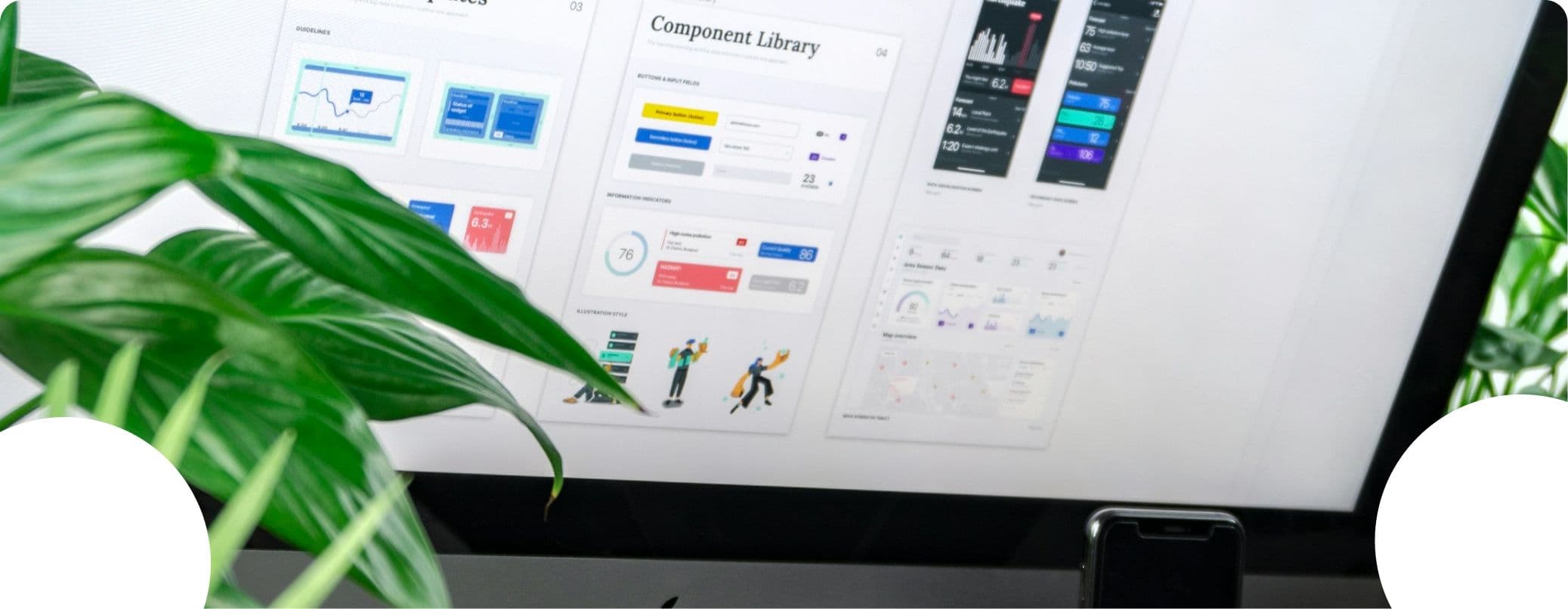 Web app UI/UX design